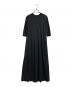 COCUCA（コキュカ）の古着「NEWジャージワンピース ロングワンピース　マキシワンピース　ロングドレス　日本製」｜ブラック