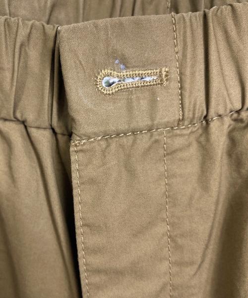 FRAMeWORK（フレームワーク）FRAMeWORK (フレームワーク) コットンイージータックバレルパンツ　ワイドパンツ　25SS 25年 ブラウン サイズ:40の古着・服飾アイテム