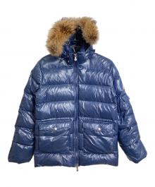 Pyrenex（ピレネックス）の古着「ダウンジャケット　アウター　ナイロンジャケット」｜ネイビー