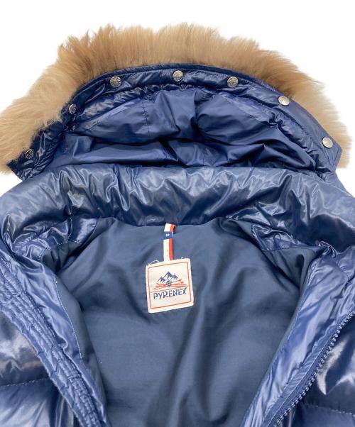 Pyrenex（ピレネックス）Pyrenex (ピレネックス) ダウンジャケット　アウター　ナイロンジャケット ネイビー サイズ:Sの古着・服飾アイテム