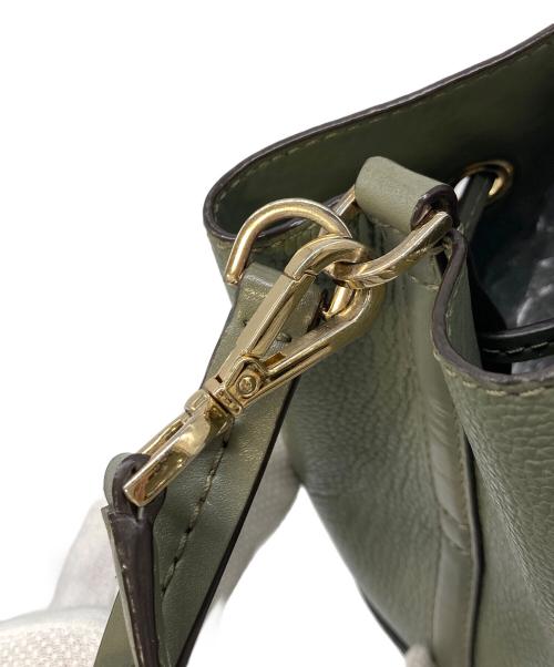 MICHAEL KORS（マイケル・コース）MICHAEL KORS (マイケルコース) マーサー ギャラリー ショルダーバッグ　ハンドバッグ　2WAYバッグ グリーン サイズ:実寸参照の古着・服飾アイテム