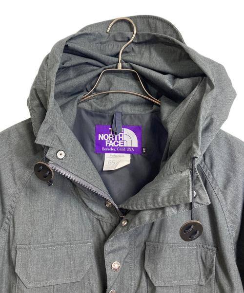 THE NORTHFACE PURPLELABEL（ザ・ノースフェイス パープルレーベル）THE NORTHFACE PURPLELABEL (ザ・ノースフェイス パープルレーベル) マウンテンコート　アウター　スポーツ　アウトドア グレー サイズ:Mの古着・服飾アイテム