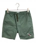 SATURDAYS SURF NYC×Dickiesサタデーズサーフニューヨーク×ディッキーズ）の古着「Quinn shorts ハーフパンツ ワークパンツ　ショーツ」｜グリーン
