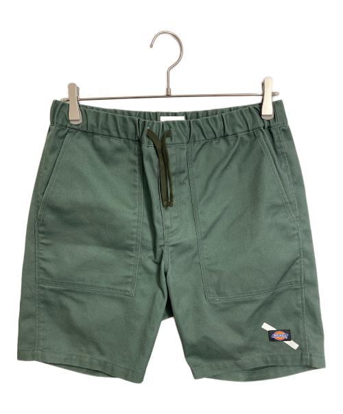 SATURDAYS SURF NYC（サタデーズサーフニューヨーク）SATURDAYS SURF NYC (サタデーズサーフニューヨーク) Dickies (ディッキーズ) Quinn shorts ハーフパンツ ワークパンツ　ショーツ グリーン サイズ:30の古着・服飾アイテム