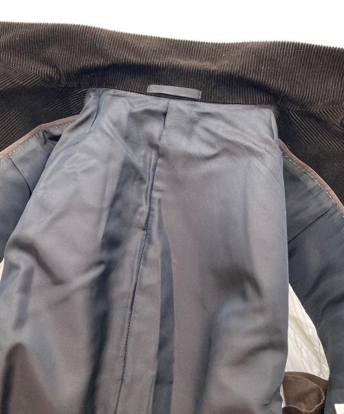 LOUIS VUITTON（ルイ ヴィトン）LOUIS VUITTON (ルイ ヴィトン) コーデュロイセットアップ　パンツスーツ　ジャケット　イタリア製 ブラウン サイズ:46の古着・服飾アイテム