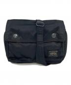 PORTERポーター）の古着「TANKER ミニショルダーバッグ　タンカー　ショルダーバッグ　ミニバッグ」｜ブラック