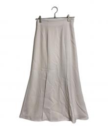 Snidel（スナイデル）の古着「シンプルマーメイドスカート」｜ベージュ