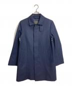 MACKINTOSH LONDONマッキントッシュ ロンドン）の古着「ステンカラーウールコート　ステンカラーコート　ウールコート　アウター　日本製」｜ネイビー