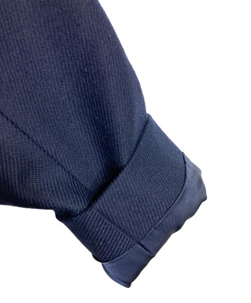 MACKINTOSH LONDON（マッキントッシュ ロンドン）MACKINTOSH LONDON (マッキントッシュ ロンドン) ステンカラーウールコート　ステンカラーコート　ウールコート　アウター　日本製 ネイビー サイズ:36の古着・服飾アイテム