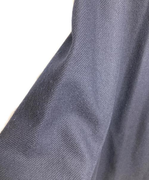 MACKINTOSH LONDON（マッキントッシュ ロンドン）MACKINTOSH LONDON (マッキントッシュ ロンドン) ステンカラーウールコート　ステンカラーコート　ウールコート　アウター　日本製 ネイビー サイズ:36の古着・服飾アイテム