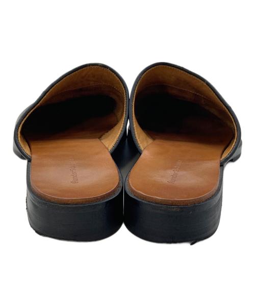 HENDER SCHEME（エンダースキーマ）Hender Scheme (エンダースキーマ) cheak レザーサンダル　サボサンダル　 ブラック サイズ:実寸参照の古着・服飾アイテム