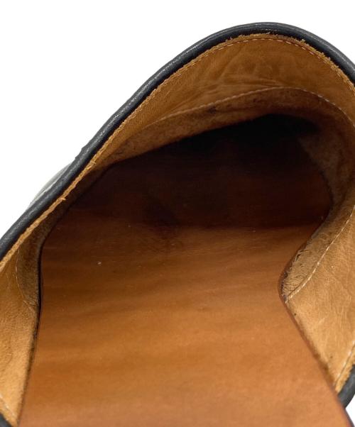 HENDER SCHEME（エンダースキーマ）Hender Scheme (エンダースキーマ) cheak レザーサンダル　サボサンダル　 ブラック サイズ:実寸参照の古着・服飾アイテム