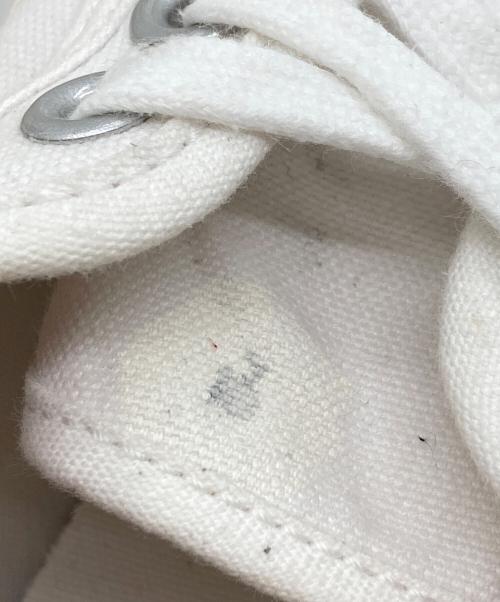 A.P.C.（アーペーセー）A.P.C. (アーペーセー) キャンバススニーカー 刺繍ロゴ　カジュアルスニーカー アイボリー サイズ:38の古着・服飾アイテム