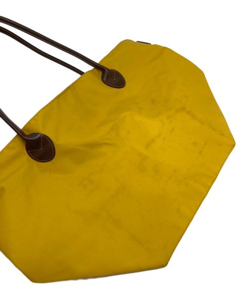 Herve Chapelier（エルベシャプリエ）Herve Chapelier (エルベシャプリエ) トートバッグ　ナイロンバッグ イエロー サイズ:実寸参照の古着・服飾アイテム