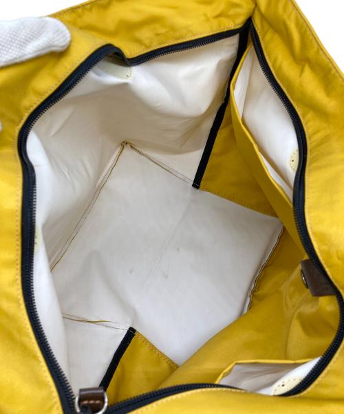 Herve Chapelier（エルベシャプリエ）Herve Chapelier (エルベシャプリエ) トートバッグ　ナイロンバッグ イエロー サイズ:実寸参照の古着・服飾アイテム