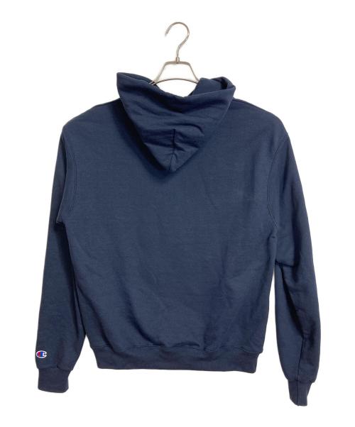 Champion（チャンピオン）Champion (チャンピオン) USNAVYプリントパーカー　フーディー ネイビー サイズ:M(ASIA XL)の古着・服飾アイテム
