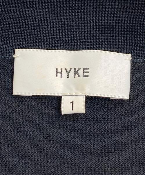 HYKE（ハイク）HYKE (ハイク) ロングカーディガン　コットンカーディガン　薄手カーディガン　羽織り ネイビー サイズ:1の古着・服飾アイテム