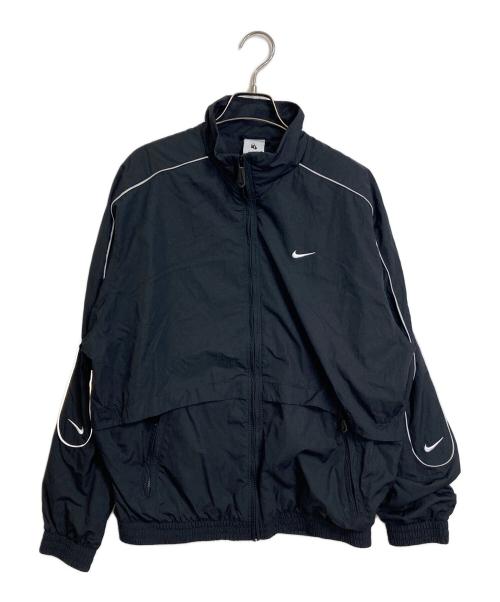 NIKE（ナイキ）NIKE (ナイキ) Solo Swoosh Woven Track Jacket　ナイロンジャケット　トラックジャケット ブラック サイズ:Sの古着・服飾アイテム