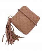 serapianセラピアン）の古着「ショルダーバッグ　レザーバッグ」｜ピンク