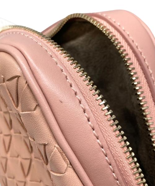 serapian（セラピアン）SERAPIAN (セラピアン) ショルダーバッグ　レザーバッグ ピンク サイズ:実寸参照の古着・服飾アイテム