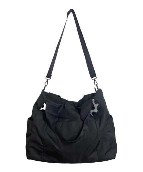 ear PAPILLONNER（イアパピヨネ）ear PAPILLONNER (イアパピヨネ) ショルダーバッグ L トートバッグ　2WAYバッグ　旅行 ブラック サイズ:実寸参照の古着・服飾アイテム