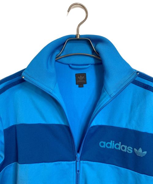 adidas（アディダス）adidas (アディダス) 【古着】00'sトラックジャケット　ジャージ　アウター　ライトアウター　2000年代 ブルー サイズ:Sの古着・服飾アイテム