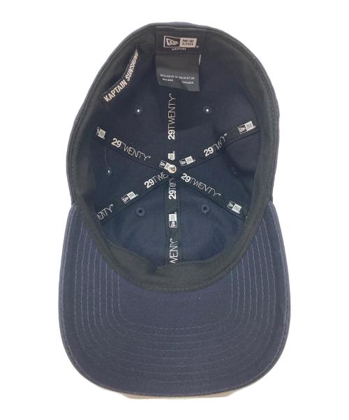 New Era（ニューエラ）New Era (ニューエラ) KAPTAIN SUNSHINE (キャプテンサンシャイン) キャップ　刺繍キャップ　帽子　6パネルキャップ ネイビー サイズ:.実寸参照の古着・服飾アイテム