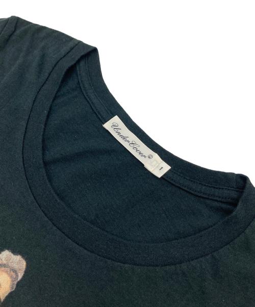 UNDERCOVER（アンダーカバー）UNDERCOVER (アンダーカバー) プリントTシャツ　半袖カットソー　コットンTシャツ ブラック サイズ:1の古着・服飾アイテム