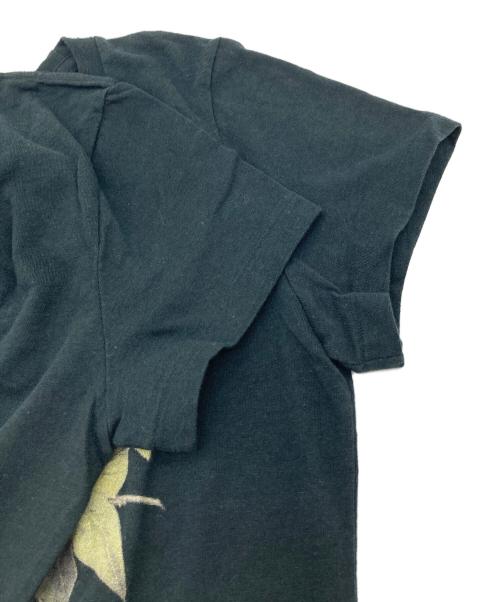 UNDERCOVER（アンダーカバー）UNDERCOVER (アンダーカバー) プリントTシャツ　半袖カットソー　コットンTシャツ ブラック サイズ:1の古着・服飾アイテム