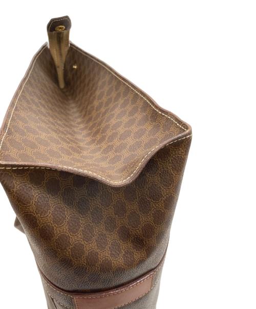 CELINE（セリーヌ）CELINE (セリーヌ) マカダムトートバッグ　オールドマカダム ブラウン サイズ:実寸参照の古着・服飾アイテム
