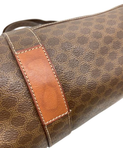 CELINE（セリーヌ）CELINE (セリーヌ) マカダムトートバッグ　オールドマカダム ブラウン サイズ:実寸参照の古着・服飾アイテム