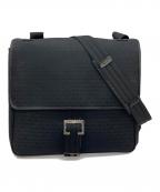 Diorディオール）の古着「CDロゴキャンバスショルダーバッグ」｜ブラック