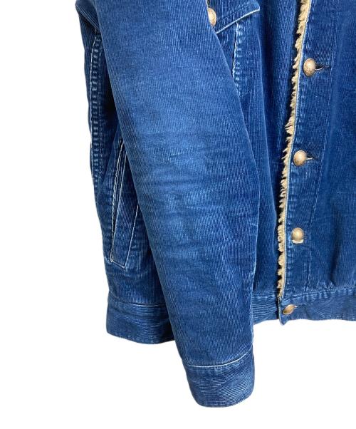 REMI RELIEF（レミレリーフ）REMI RELIEF (レミレリーフ) コーデュロイランチジャケット　アウター　日本製 インディゴブルー サイズ:Lの古着・服飾アイテム