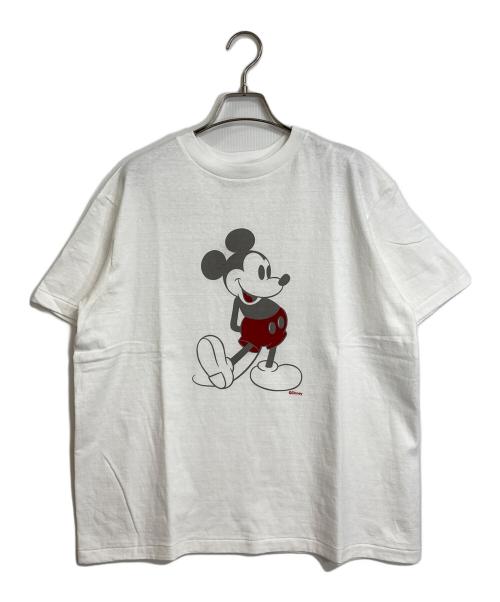 DRESSTERIOR（ドレステリア）DRESSTERIOR (ドレステリア) Americana (アメリカーナ) Disney (ディズニー) Michkey Tシャツ　ミッキーデザインT ホワイト サイズ:00の古着・服飾アイテム