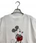 DRESSTERIOR (ドレステリア) Americana (アメリカーナ) Disney (ディズニー) Michkey Tシャツ　ミッキーデザインT ホワイト サイズ:00：6000円
