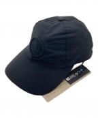 STONE ISLANDストーンアイランド）の古着「キャップ 6パネル」｜ブラック