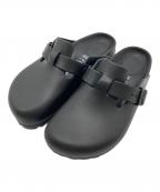 BIRKENSTOCKビルケンシュトック）の古着「BOSTON EVA COMFORT SANDAL  ボストン　エヴァ　コンフォートサンダル　サボサンダル　フラットサンダル」｜ブラック