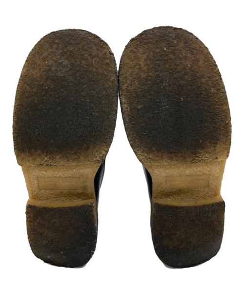 BOTTEGA VENETA（ボッテガベネタ）BOTTEGA VENETA (ボッテガベネタ) MILITARY CALF ミリタリー カーフレザー ブーツ ブラック サイズ:41 1/２の古着・服飾アイテム