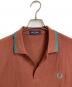 FRED PERRY (フレッドペリー) ポロシャツ　長袖シャツ　ワンポイント刺繍ポロシャツ ブラウン サイズ:M：6000円