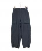 STELLA CIFFONステラシフォン）の古着「カーゴパンツ C/N Light Clos Cargo pants 日本製」｜ブラック