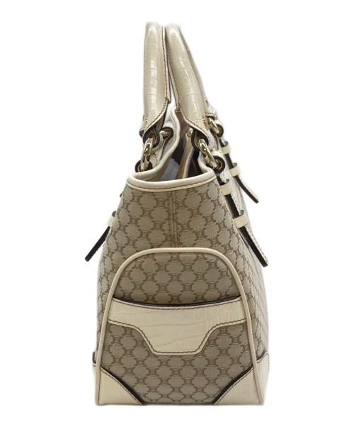 CELINE（セリーヌ）CELINE (セリーヌ) トリオンフ柄ブギーバッグ　ハンドバッグ ベージュ サイズ:実寸参照の古着・服飾アイテム