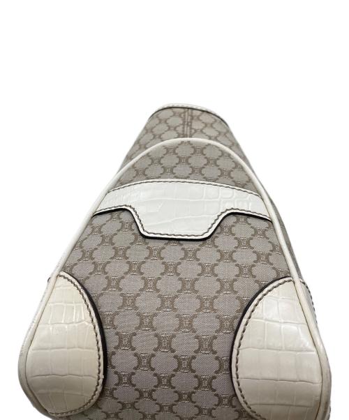 CELINE（セリーヌ）CELINE (セリーヌ) トリオンフ柄ブギーバッグ　ハンドバッグ ベージュ サイズ:実寸参照の古着・服飾アイテム