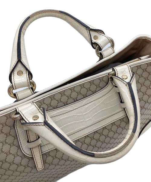 CELINE（セリーヌ）CELINE (セリーヌ) トリオンフ柄ブギーバッグ　ハンドバッグ ベージュ サイズ:実寸参照の古着・服飾アイテム