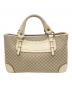 CELINE（セリーヌ）の古着「トリオンフ柄ブギーバッグ　ハンドバッグ」｜ベージュ
