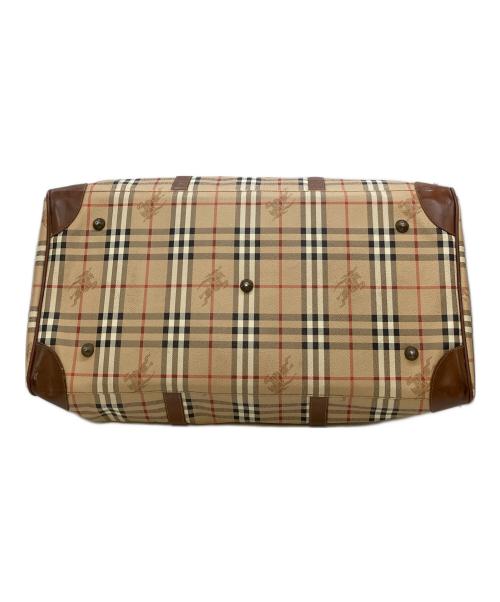 Burberry's（バーバリーズ）Burberry's (バーバリーズ) 大容量 ノバチェックボストンバッグ　バーバリーチェック　ヴィンテージバッグ ベージュ サイズ:実寸参照の古着・服飾アイテム