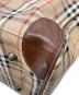 中古・古着 Burberry's (バーバリーズ) 大容量 ノバチェックボストンバッグ　バーバリーチェック　ヴィンテージバッグ ベージュ サイズ:実寸参照：14000円