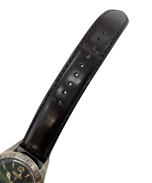 SEIKO（セイコー）SEIKO (セイコー) リストウォッチ　腕時計　自動巻き　精度-5～+26秒　日本製 グリーン サイズ:実寸参照の古着・服飾アイテム
