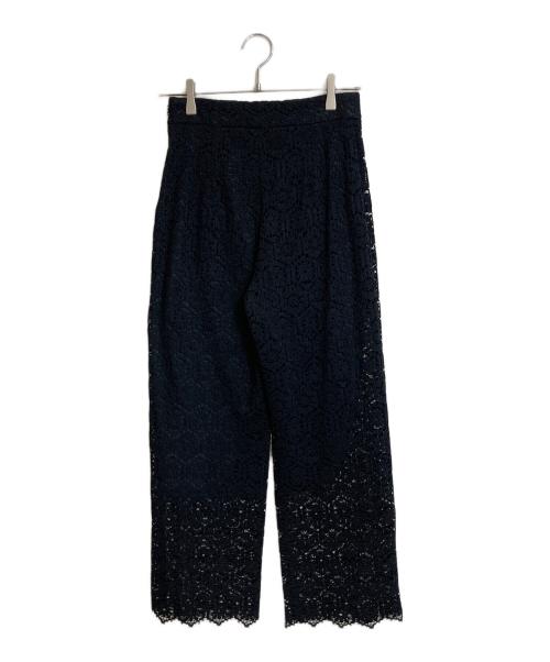 SLOBE IENA（スローブ イエナ）SLOBE IENA (スローブ イエナ) habi レースパンツ ブラック サイズ:36の古着・服飾アイテム