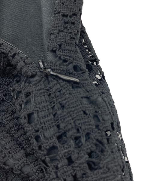 SLOBE IENA（スローブ イエナ）SLOBE IENA (スローブ イエナ) habi レースパンツ ブラック サイズ:36の古着・服飾アイテム