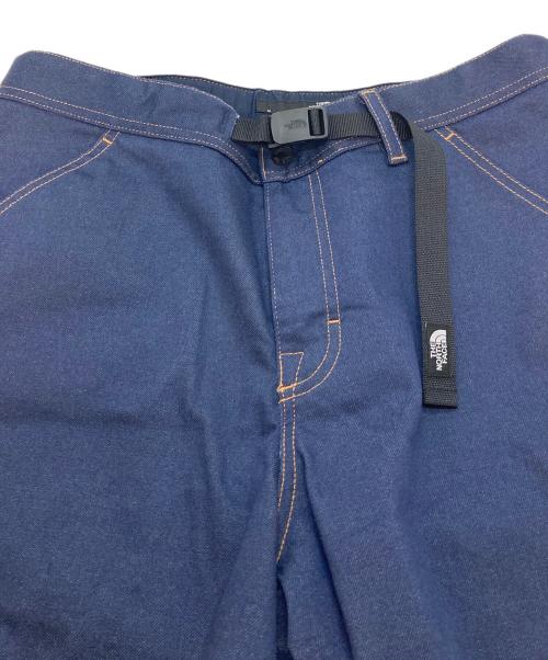 THE NORTH FACE（ザ ノース フェイス）THE NORTH FACE (ザ ノース フェイス) デニムハーフパンツ DENIM CLIMB SHORT スポーツ　アウトドア インディゴ サイズ:Mの古着・服飾アイテム